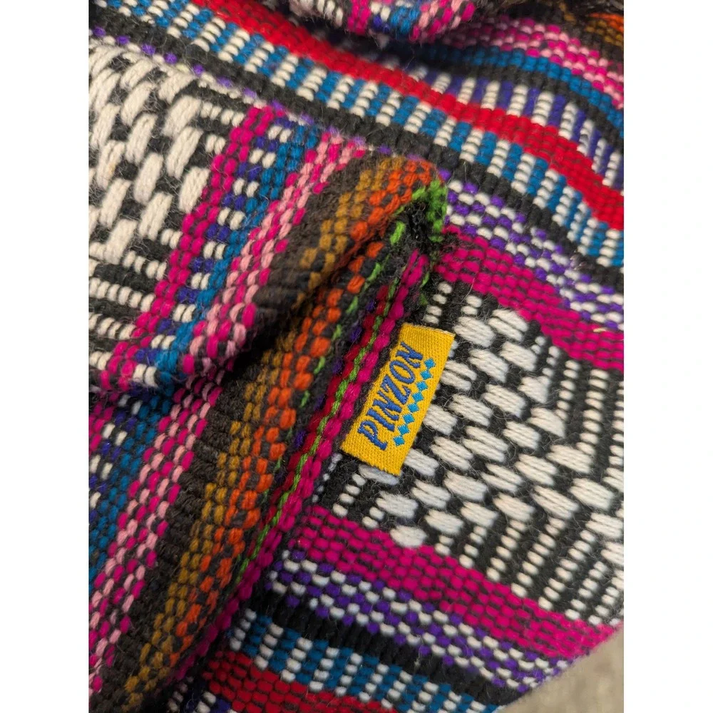 PINZON Colorful Woven Mini‎ Backpack Boho Festival Sling Bag
